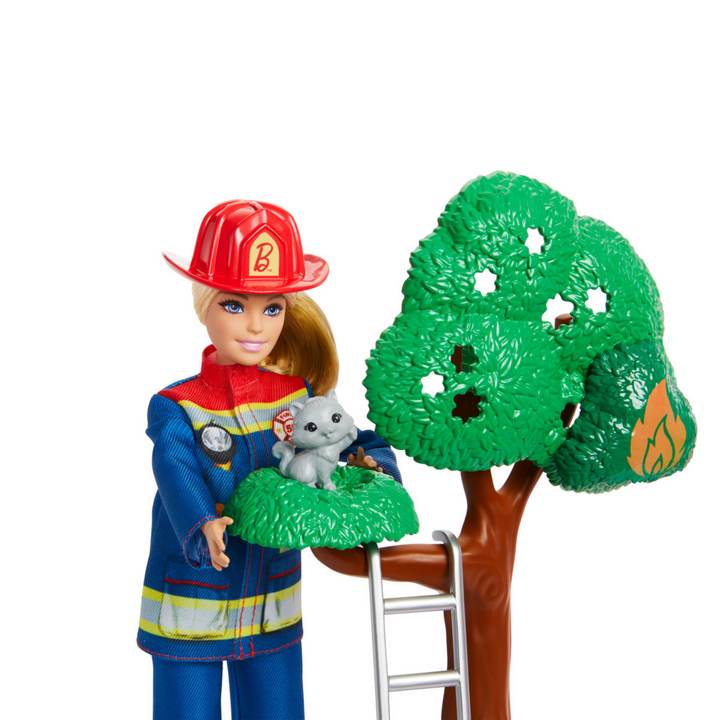 BARBIE SET DE BOMBEROS