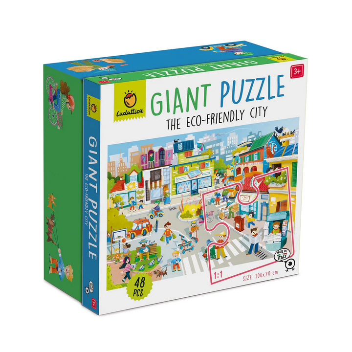 PUZZLE GIGANTE CIUDAD ECOLOGICA