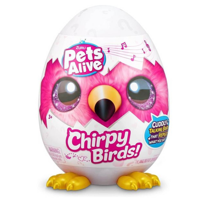 PELUCHE PAJARO LOCO PETS ALIVE