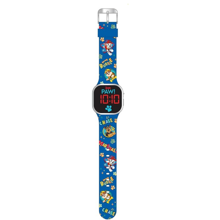 RELOJ PAW PATROL LED AZUL