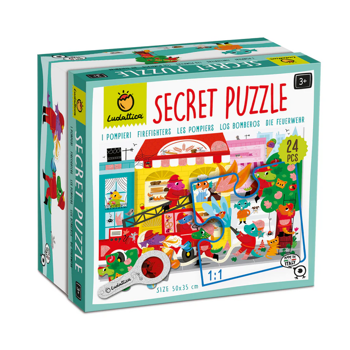 PUZZLE SECRETO LOS BOMBEROS