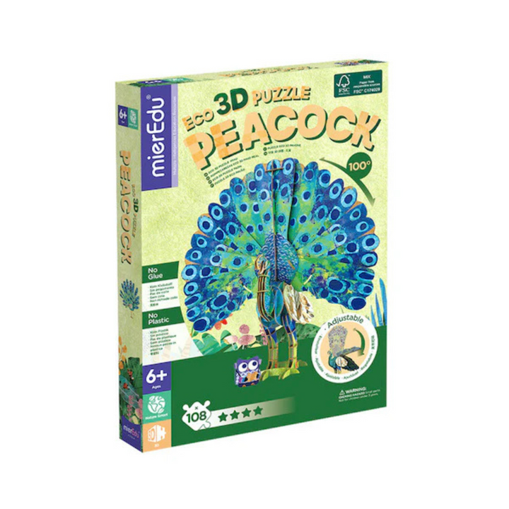 PUZZLE 3D PAVO REAL