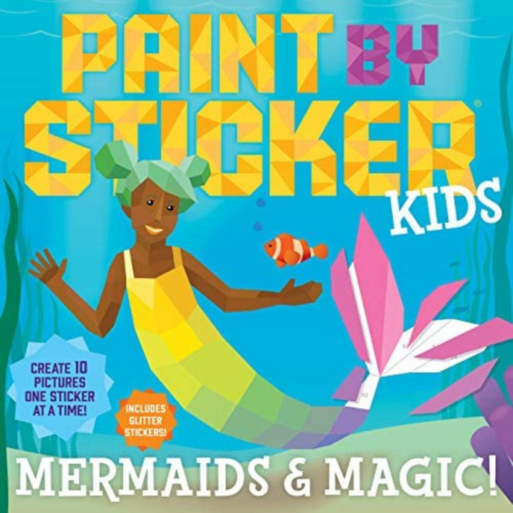 PAINT BY STICKERS MERMAIDS