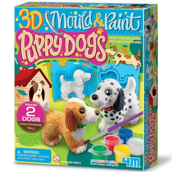 MOLDEA PINTA CACHORROS 3D